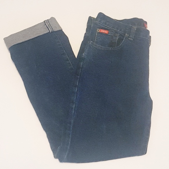 Esprit | Vtg High Rise Button Fly Raw Hem Jeans Size 5/6 - Picture 1 of 6